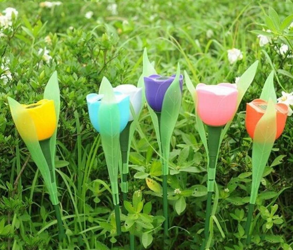 Tulip Solar Power LED Light