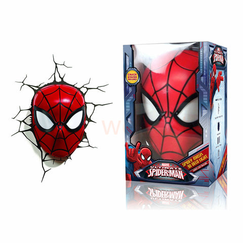 3D Spiderman Poster Wall Lamp