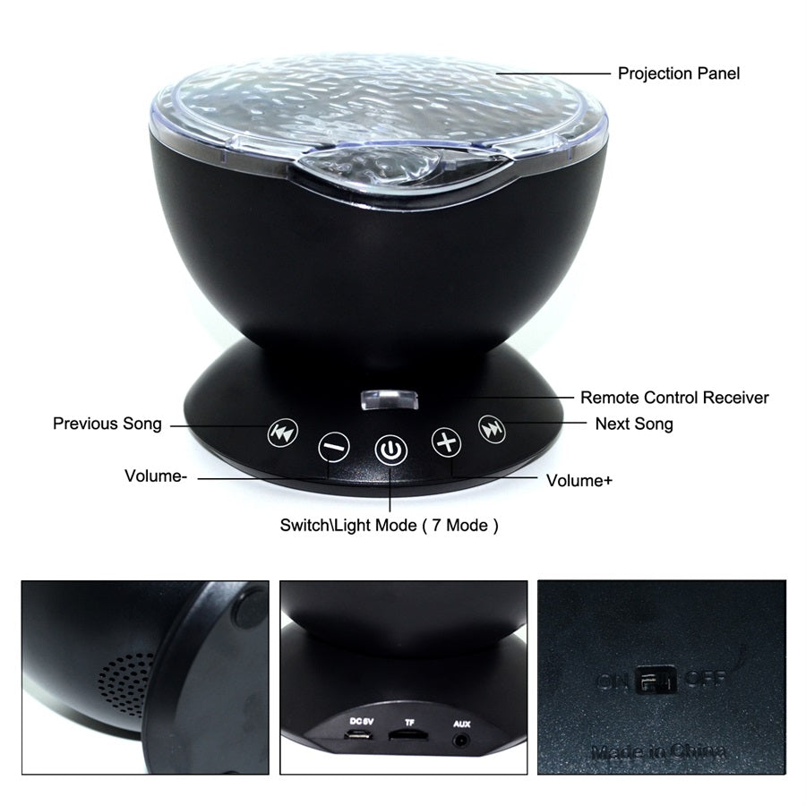Starry Sky Ocean Wave Smart Lamp