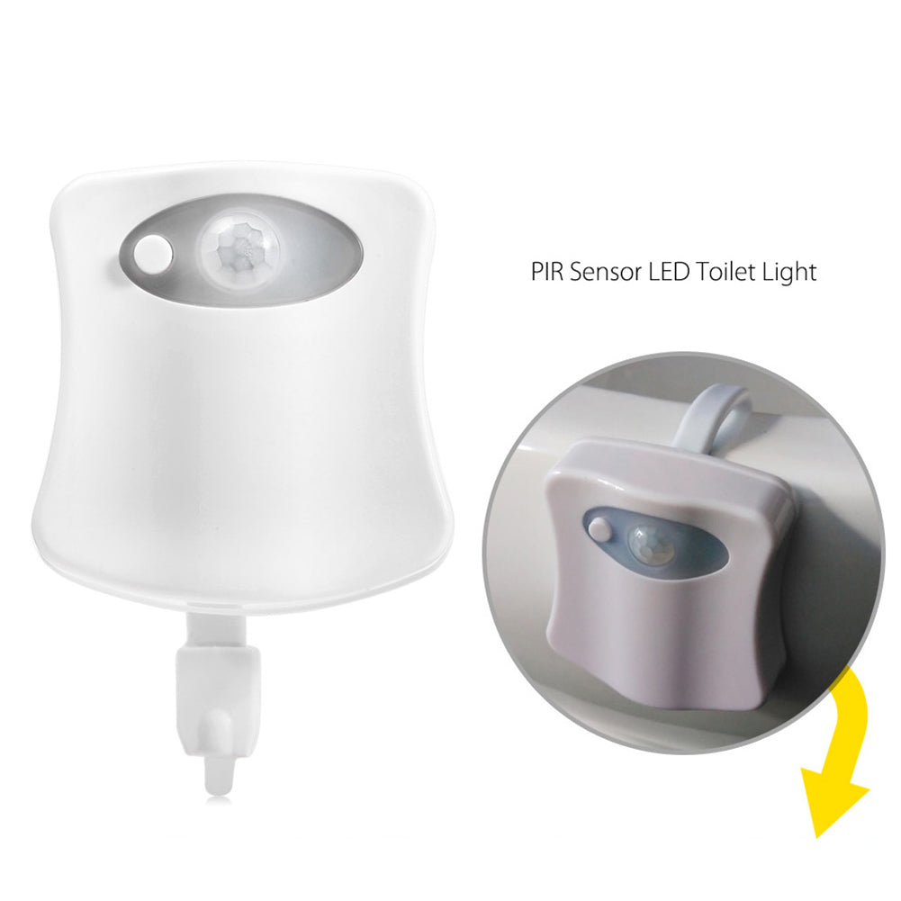 LED Motion Sensor Toilet Light