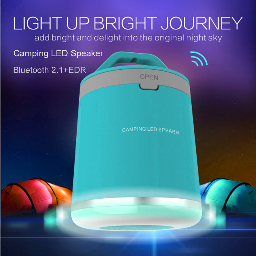 Smart Camping LED Speaker/Lamp