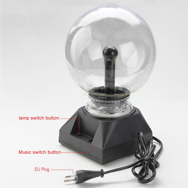 Novelty Glass Magic Plasma Ball Light