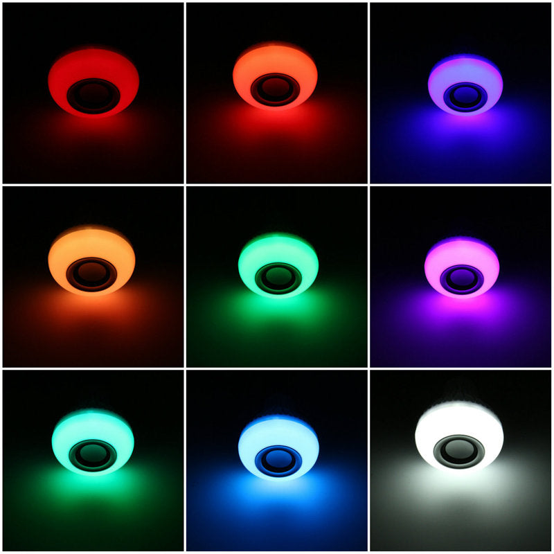 Bluetooth Speaker Music Light Bulb