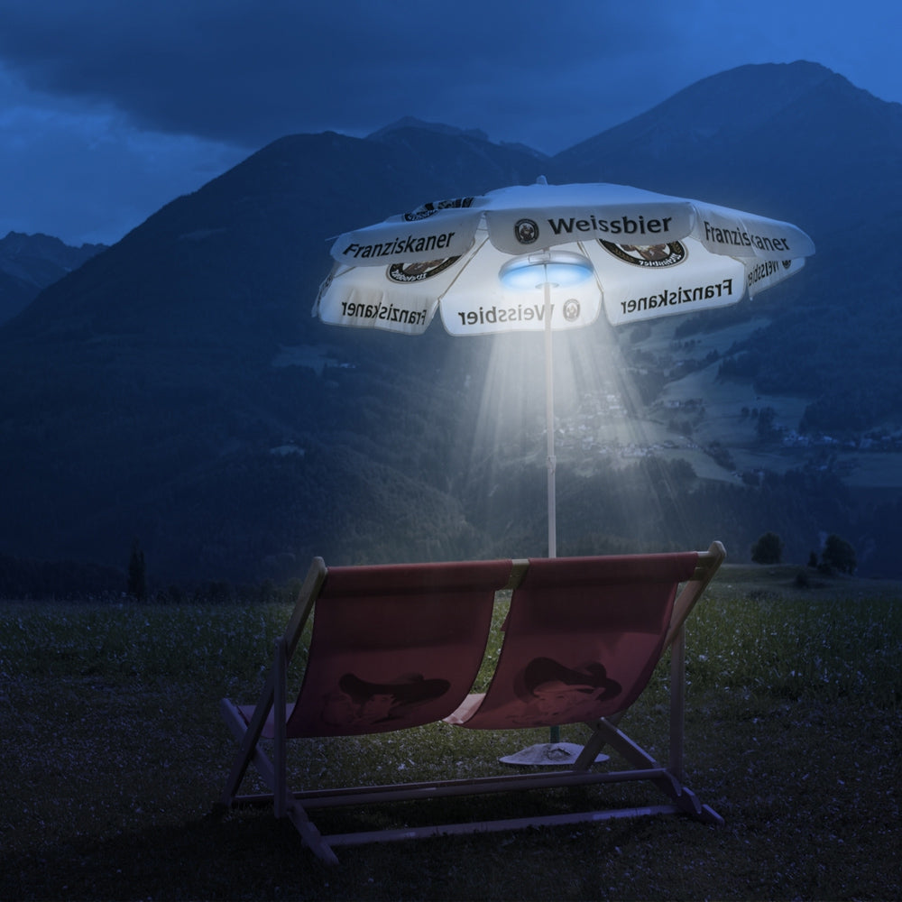 Smart Patio LED Umbrella Lamp